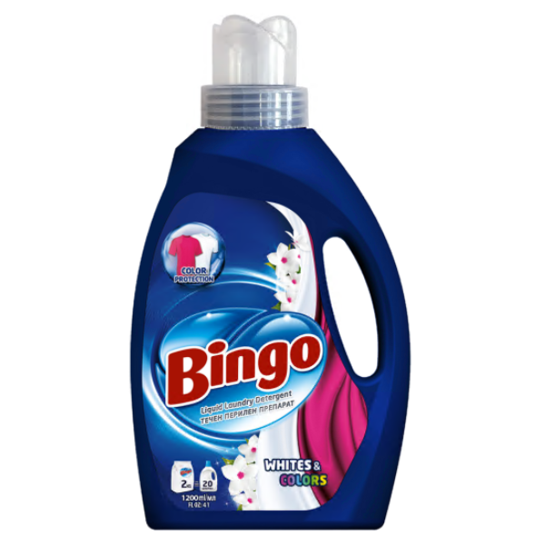 Bingo Ultra White Laundry Liquid 1200ml