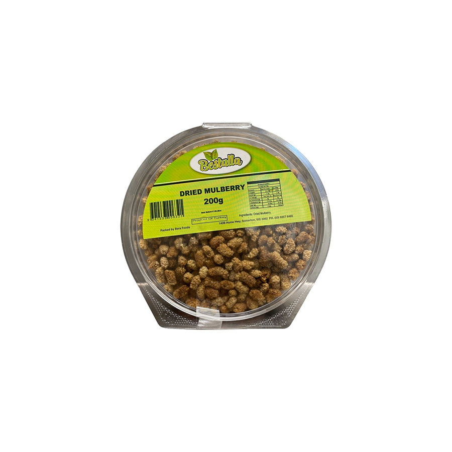 Bestalla Dried Black Mulberry (Karadut) 200g