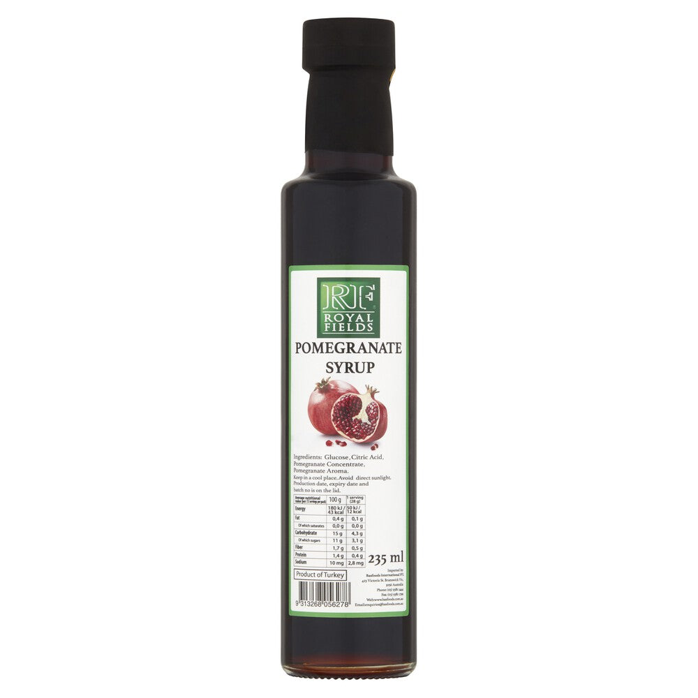 Royal Fields Pomegranate Syrup (Nar Ekşili Sos) 235ml