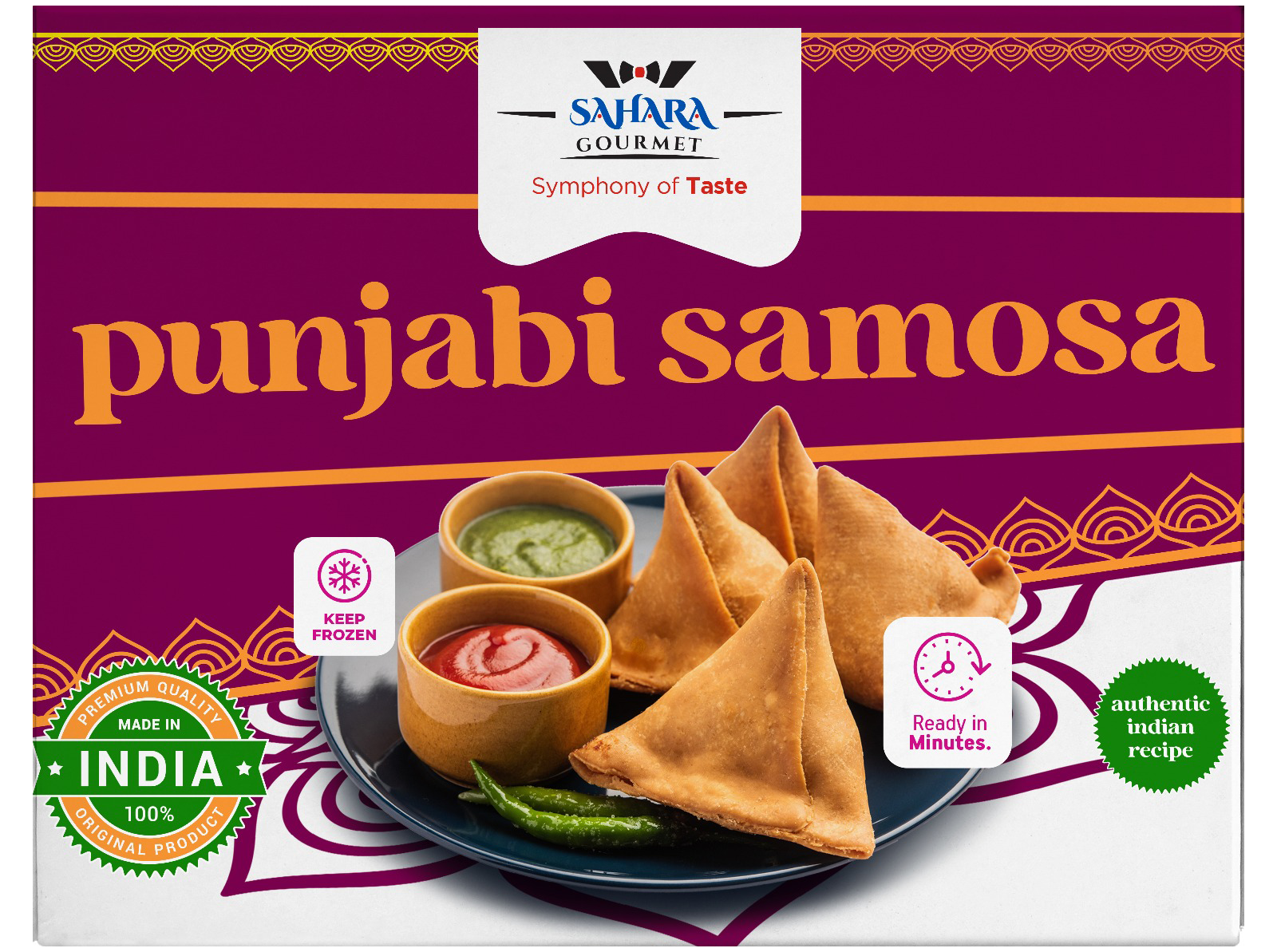 SAHARA INDIAN PUNJABI SAMOSA 1875GR