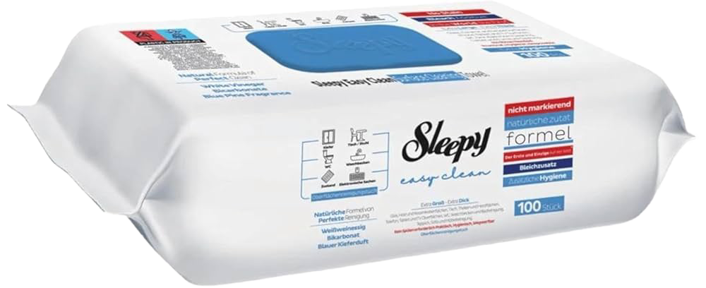 Sleepy Multi Purpose Wipes with Bleach – 100 pcs