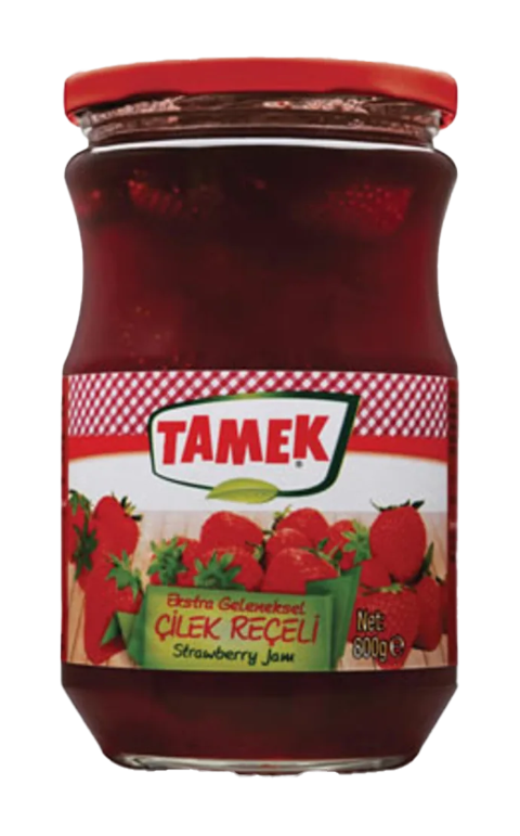 TAMEK ÇİLEK REÇELİ 800 GR