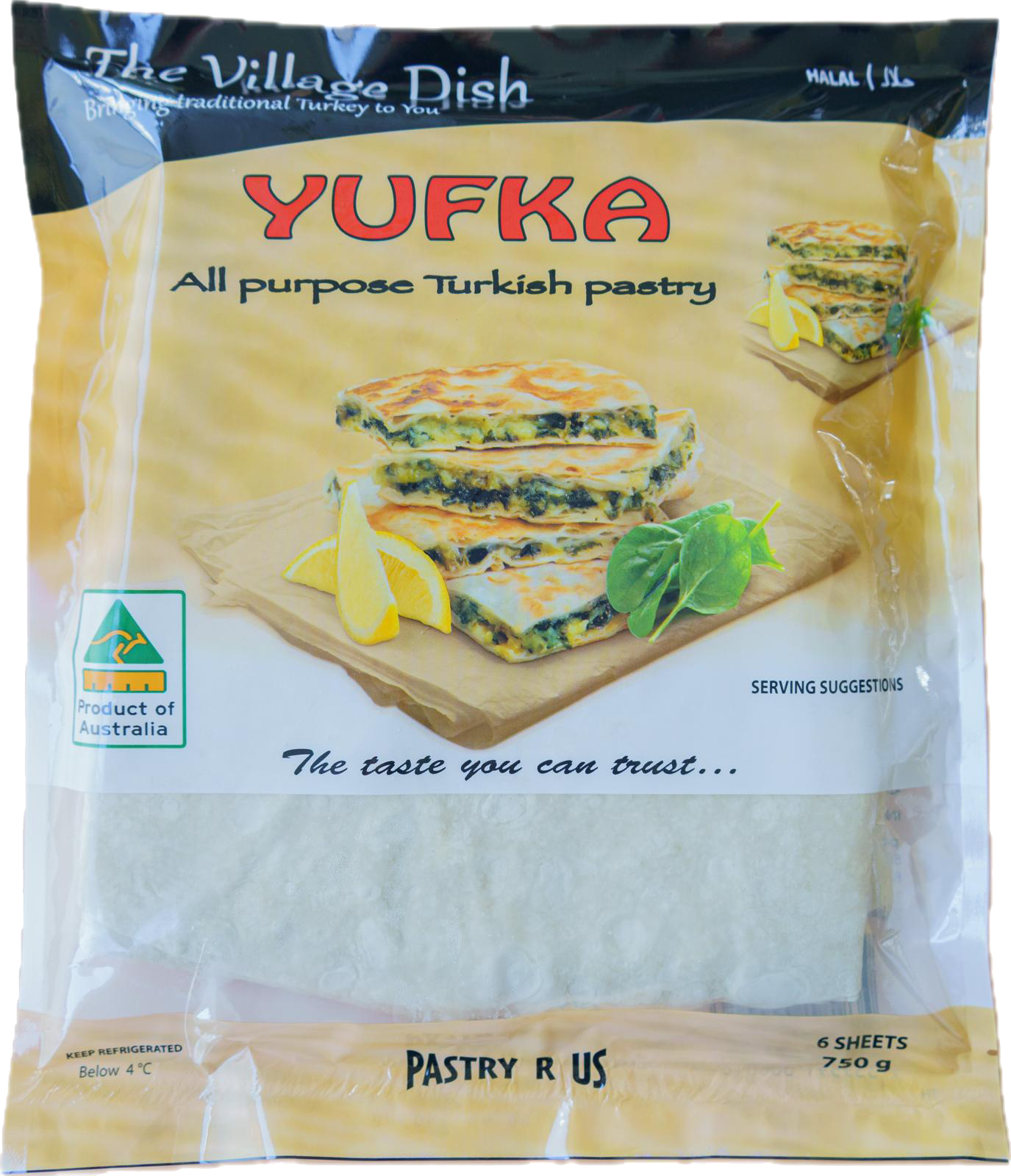 YUFKA -YOĞUN- GÖZLEME KÖY YEMEĞİ İÇİN 750G