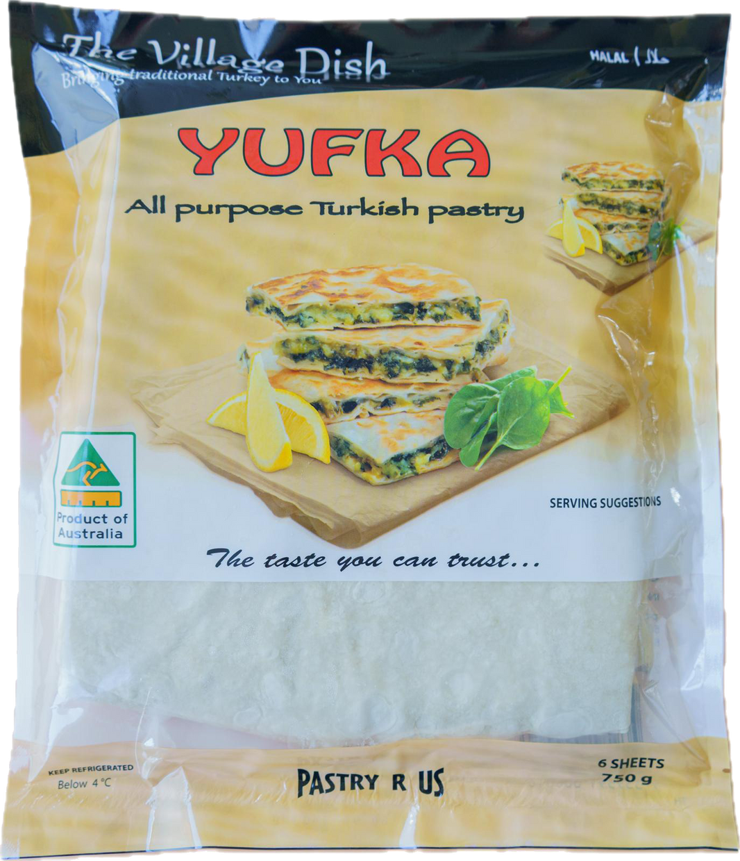 BÖREKLİK İÇİN YUFKA - İNCE - KÖY YEMEĞİ 750 GR