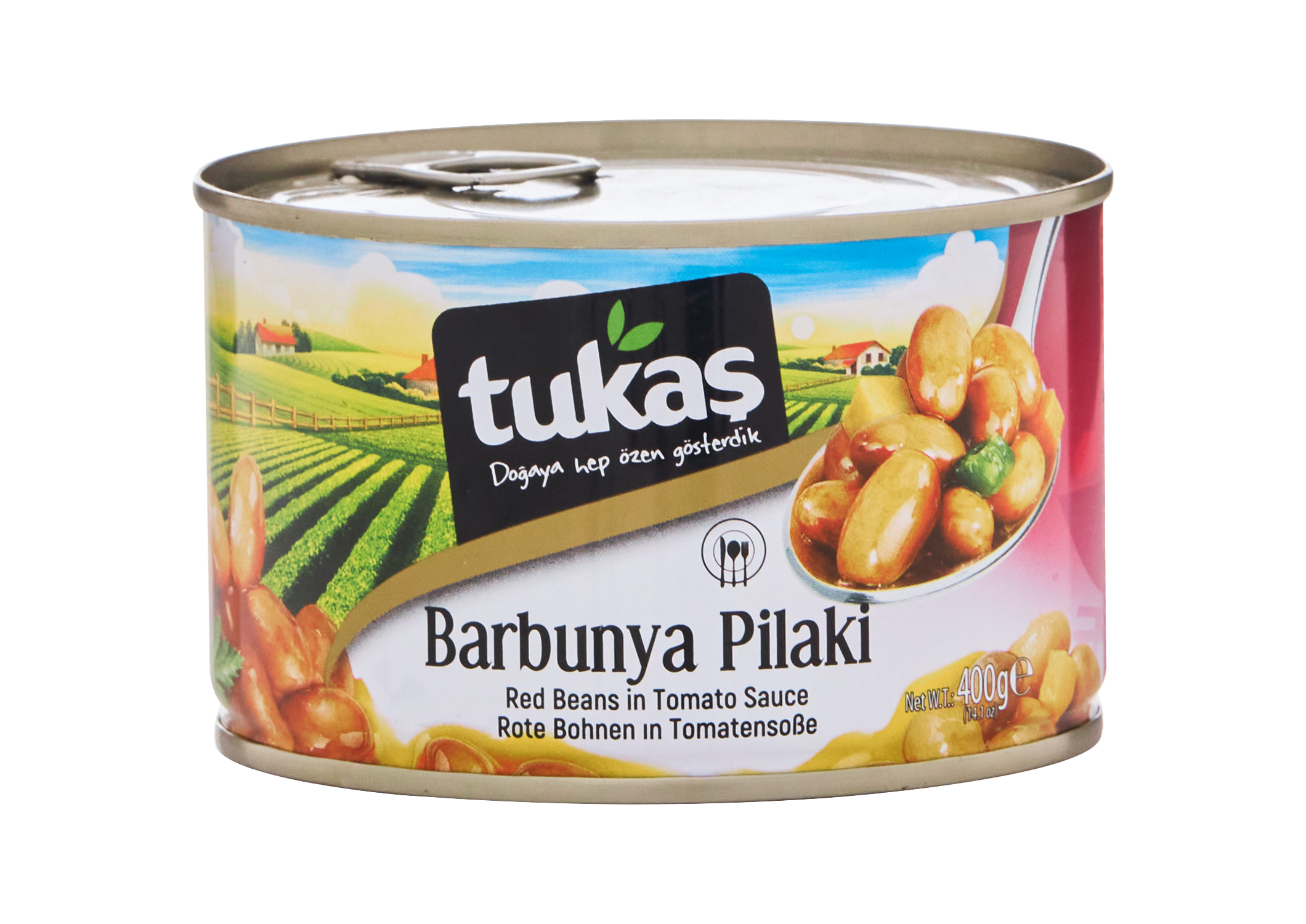 TUKAS DOMATES SOSLU KIRMIZI FASULYE 400G