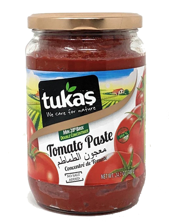 TUKAS DOMATES SALÇASI Cam Şişe 700 GR