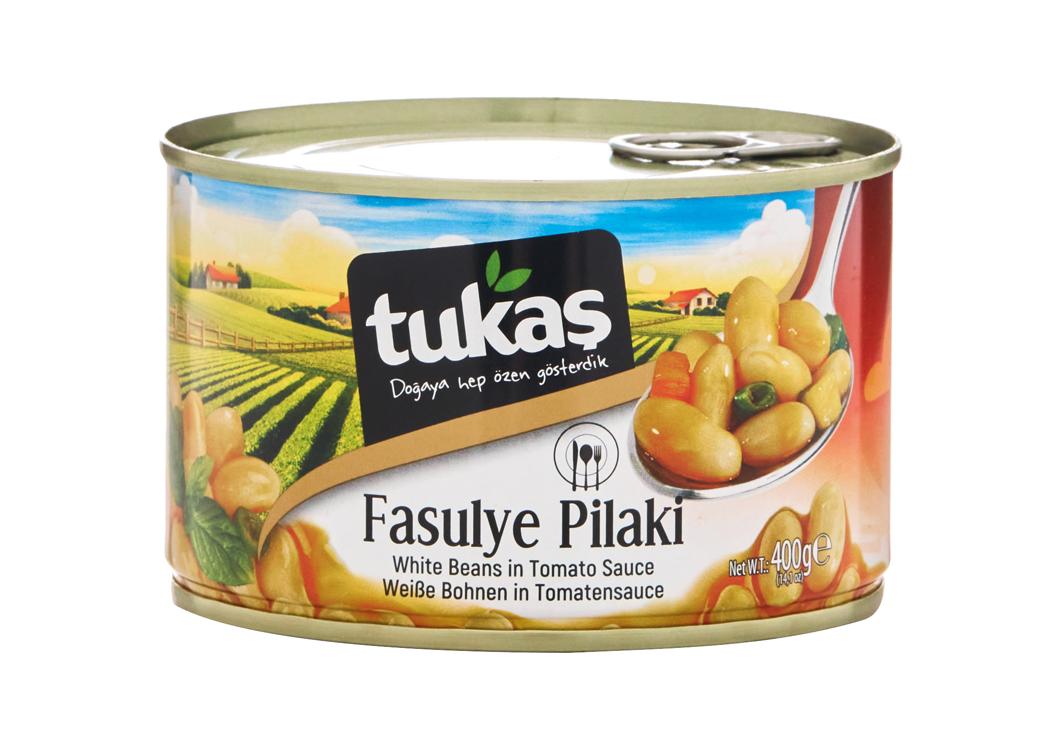 TUKAS DOMATES SOSLU BEYAZ FASULYE 400G