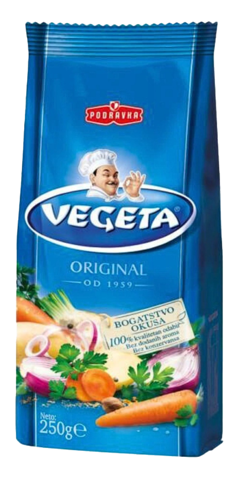 VEGETA GOURMET STOCK BAG 250G