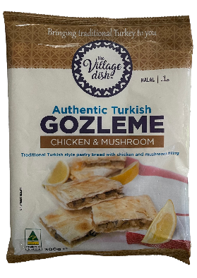 VILLAGE GOZLEME CHICKEN & MUSHROOM 300 GR