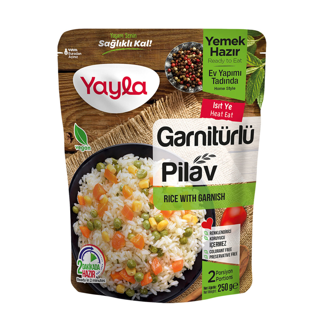 Yayla Garnish Rice Ready to Eat Pack